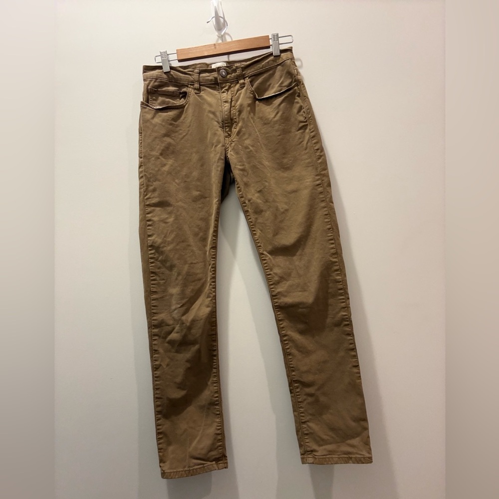 Flint and Tinder Slim Fit Khakis Size 29 waist 30 Length